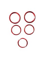 W205 C SERISI 2015-2018 IÇIN UYUMLU KLIMA HALKASI KIRMIZI