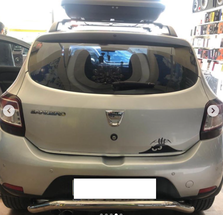 DACİA SANDERO ARKA KROM KORUMA