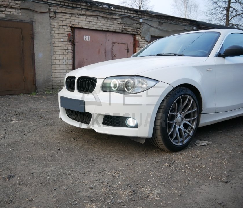 BMW 1 SERİSİ E87 07-11 ÖN TAMPON & PANJUR SETİ (SİS DAHİL)