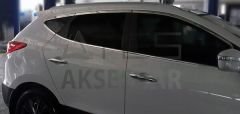 Hyundai İx35 Krom Cam Çerçevesi 10 Parça 2010-2015 Arası