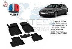 Opel Astra J 4D Havuzlu Paspas Siyah 2009 ve Sonrası