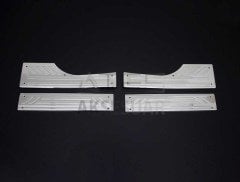 Fiat Doblo Krom İç Kapı Eşiği 4 Parça 2010 ve Sonrası