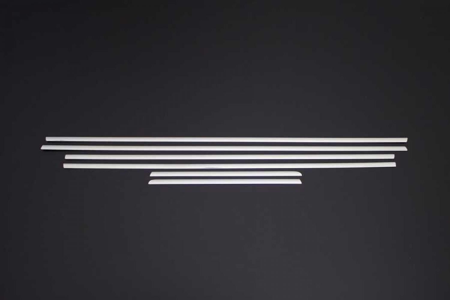 Kia Sorento Cam Çıtası Paslanmaz Çelik 6 Parça 2010>