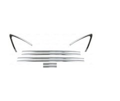 Hyundai i20 Krom Cam Çıtası 8 Prç. 2020 Üzeri