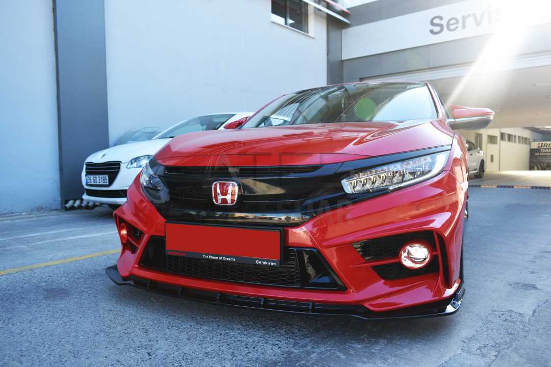 HONDA CIVIC FC5 2016-2020 ÖN LOGO KIRMIZI