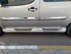 Fiat Doblo Krom Yan Kapı Çıtası 4 Prç 2006-2010 (Geniş)