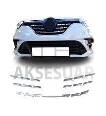 Renault Megane 4 Krom Ön Panjur 5 Prç. 2020 Üzeri