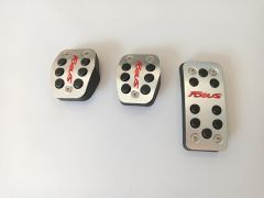 FOCUS IÇIN UYUMLU 2010-2019 PEDAL SETI KIRMIZI YAZILI MT
