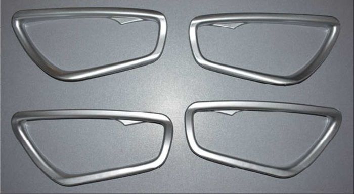 CIVIC FC5 2016-2020 IÇIN UYUMLU IÇ KAPI KOLU ÇERÇEVESI SILVER INCE