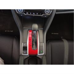 CIVIC FC5 2016-2020 IÇIN UYUMLU OTOMOTIK VITES KAPLAMA- KIRMIZI P-R-N-D-S-L