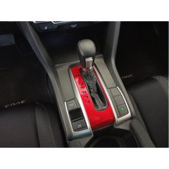 CIVIC FC5 2016-2020 IÇIN UYUMLU OTOMOTIK VITES KAPLAMA- KIRMIZI P-R-N-D-S-L