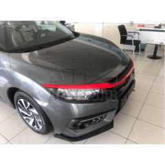 HONDA CIVIC FC5 2016-2020 ÖN PANJUR KAS KAPLAMA KIRMIZI