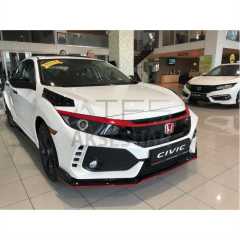 HONDA CIVIC FC5 2016-2020 ÖN PANJUR KAS KAPLAMA KIRMIZI