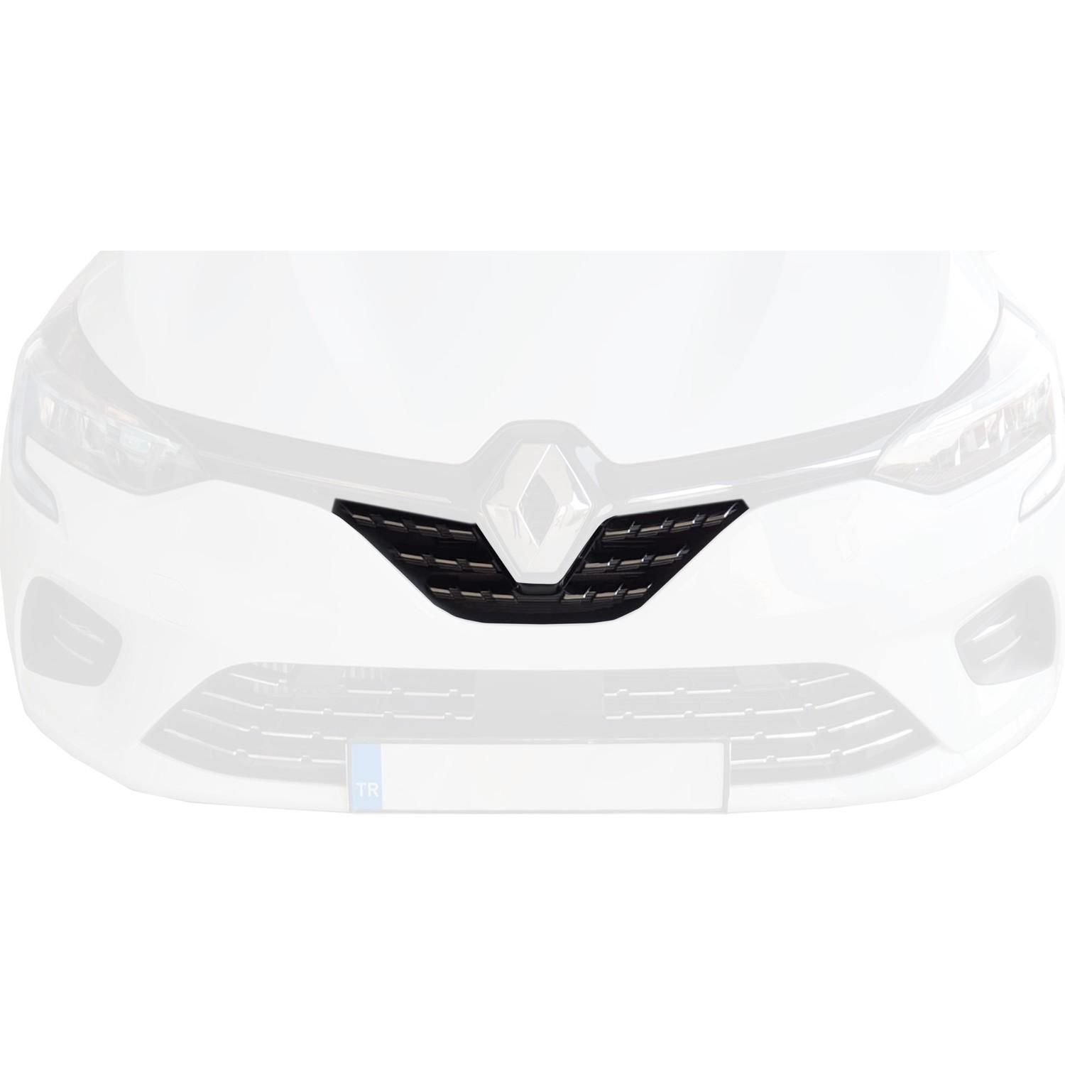Renault Clio Ön Panjur 6 Parça Paslanmaz Çelik 2019>