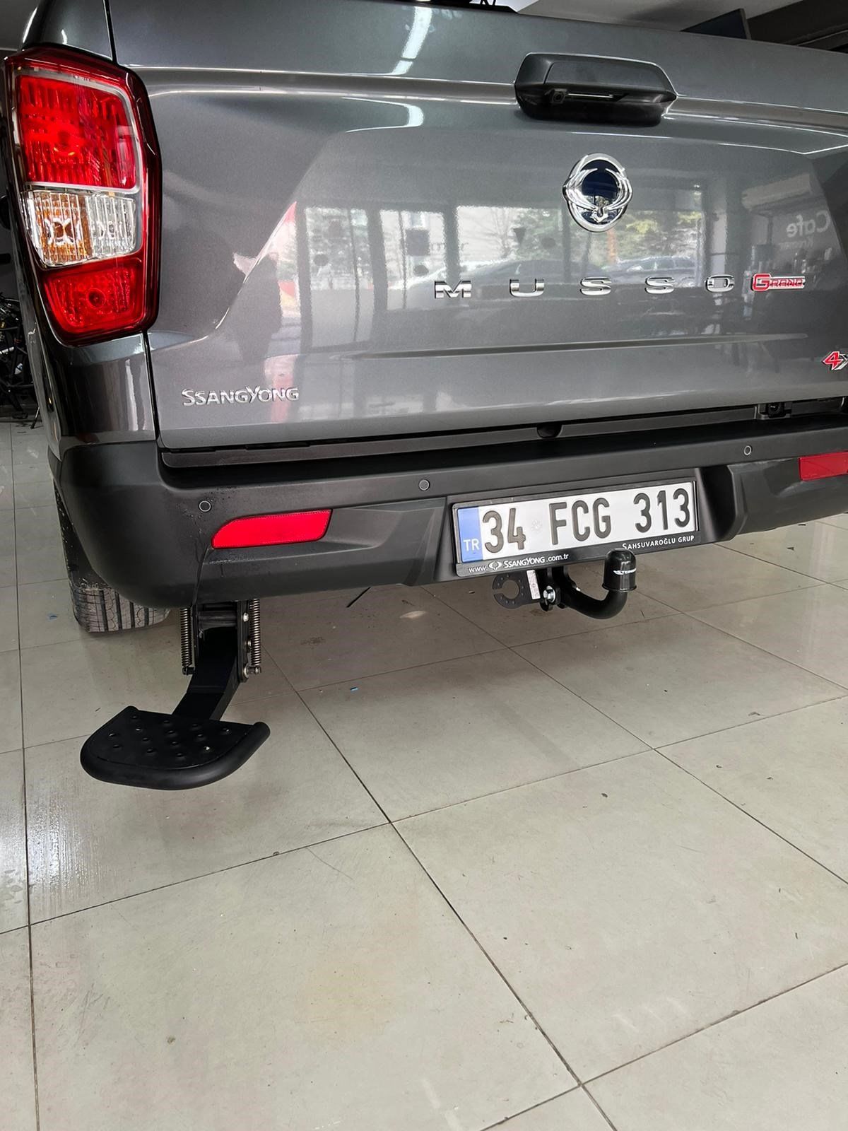 SsangYong Musso Grand Arka Kasa Basamağı