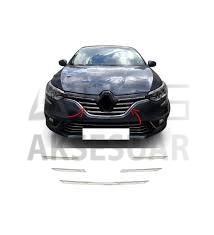 Renault Megane 4 Krom Ön Panjur 5 Prç. 2016-2020