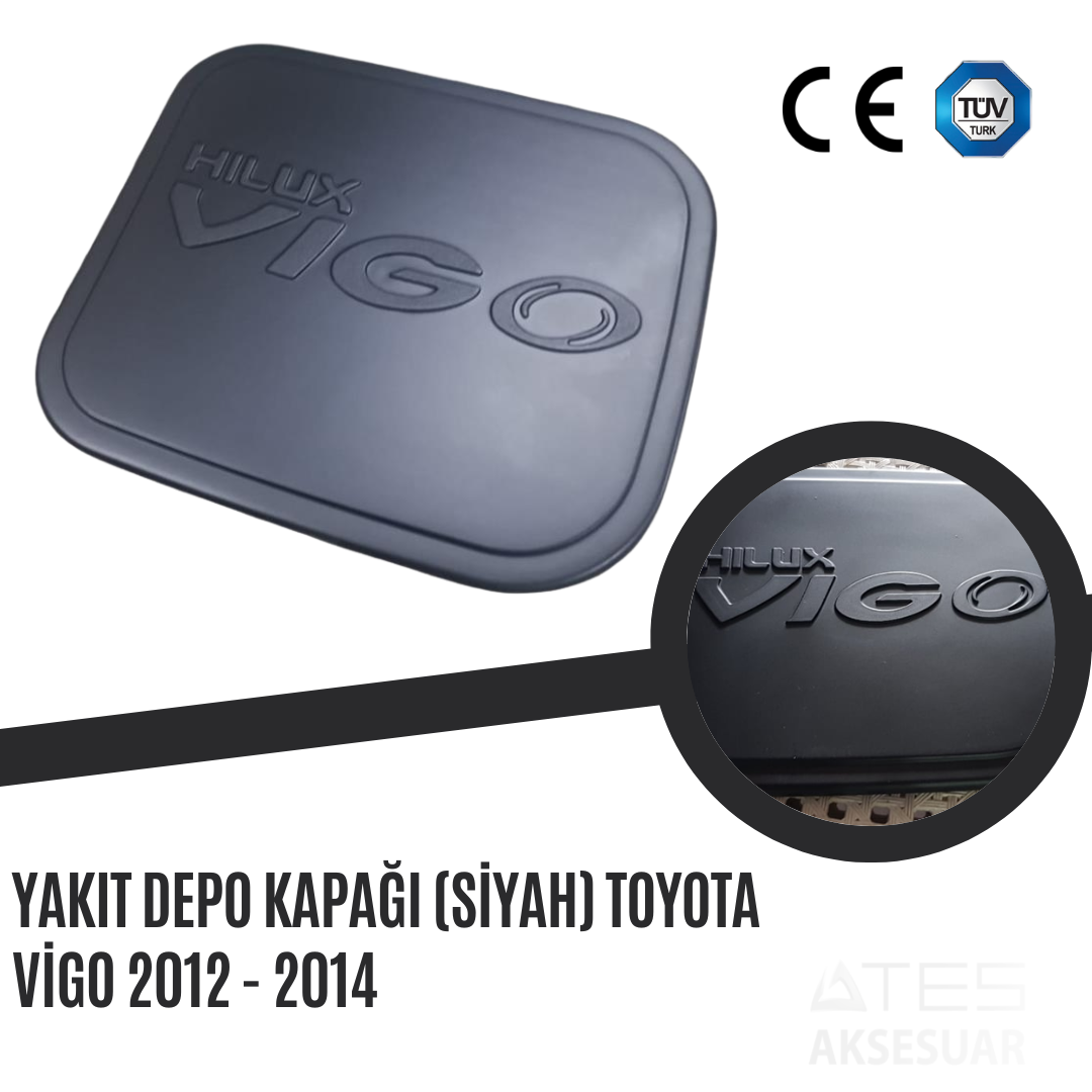 Yakıt Defo Kapağı (Siyah) Toyota Vigo 2012-2014