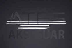 Fiat Egea Krom Yan Kapı Çıtası 4 Parça 2015 ve Sonrası