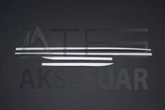 Fiat Egea Krom Yan Kapı Çıtası 4 Parça 2015 ve Sonrası