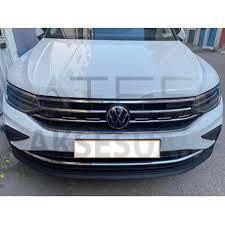 VW Tiguan Krom Ön Panjur 4 Prç. 2020 Üzeri