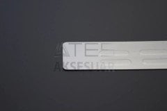 Fiat Doblo 1 Krom Arka Tampon Eşiği (Taşlı) 2000-2010 Arası