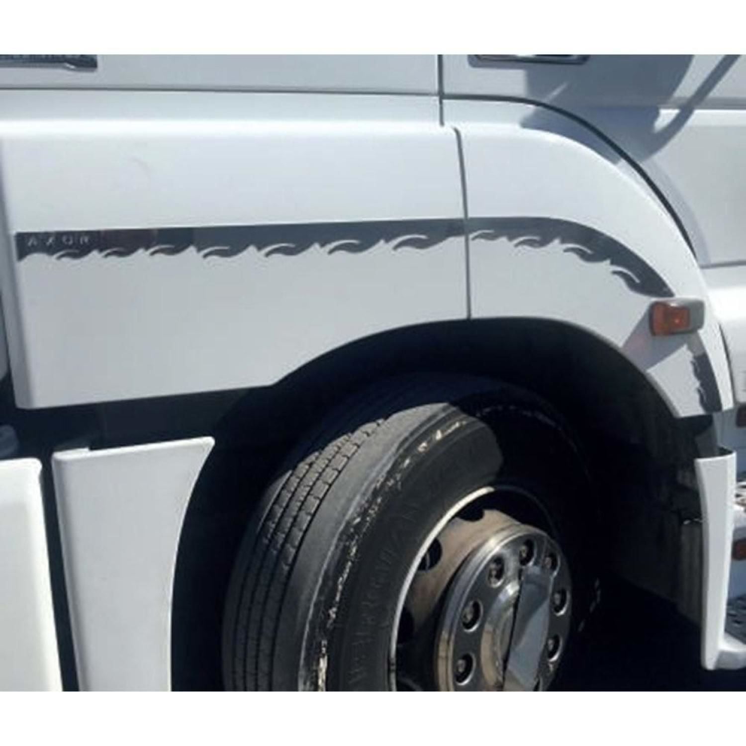 Mercedes Axor YAN KAPI ALEVLİ ÇITA KROMU