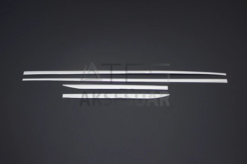 Fiat Egea Krom Yan Kapı Çıtası 4 Parça 2016 ve Sonrası