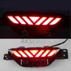 TOYOTA C-HR TAMPON ALTI ORTA STOP LEDI