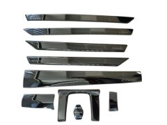 CIVIC FC5 2016-2020 IÇIN UYUMLU IÇ KONSOL KAPLAMASI FÜME 9 PARÇA