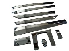 CIVIC FC5 2016-2020 IÇIN UYUMLU IÇ KONSOL KAPLAMASI FÜME 9 PARÇA