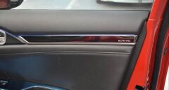 CIVIC FC5 2016-2020 IÇIN UYUMLU IÇ KONSOL KAPLAMASI FÜME 9 PARÇA