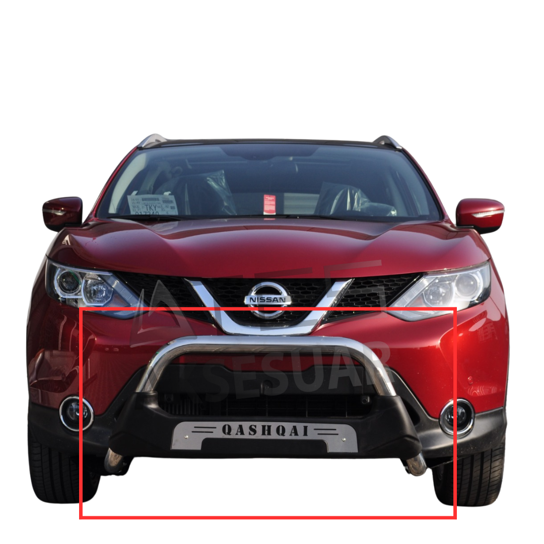 Nissan Qashqai  Krom  Ön Koruma Poliüretan 1. Kalite