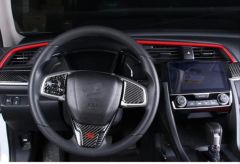 CIVIC FC5 2016-2020 IÇIN UYUMLU KIRMIZI HAVA MENFEZ ÇITASI