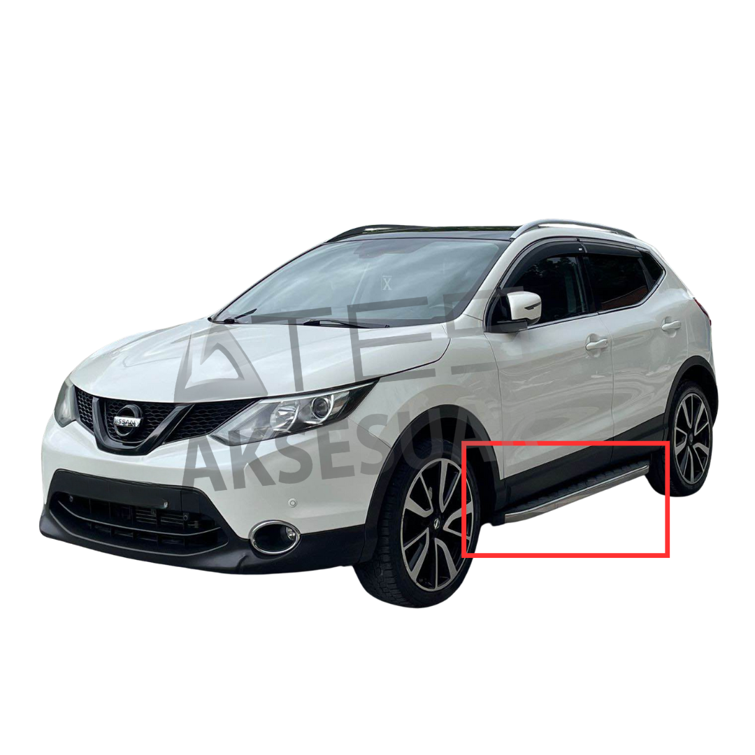 Nissan Qashqai Yan Basamak Krom