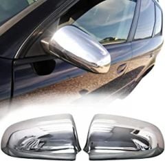 Audi Q7 Ayna kapağı Paslanmaz Çelik Krom 2 Parça 2010>