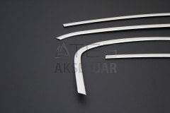 Fiat Egea Cross Krom Üst Cam Çerçevesi 4 Parça 2020 ve Sonrası