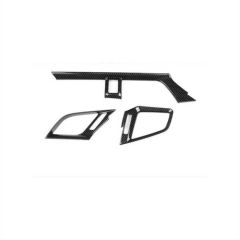 CIVIC FC5 2016-2020 IÇIN UYUMLU HAVA MENFEZ KAPLAMA 3 PARÇA - KARBON