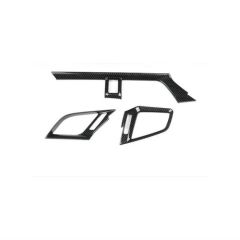 CIVIC FC5 2016-2020 IÇIN UYUMLU HAVA MENFEZ KAPLAMA 3 PARÇA - KARBON