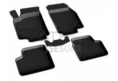 Opel Astra H 4D Havuzlu Paspas Siyah 2004 ve Sonrası