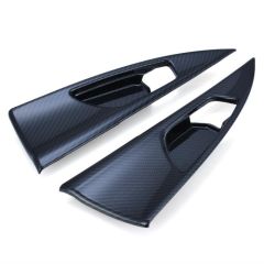 CIVIC FC5 2016-2021 IÇIN UYUMLU  IÇ KAPI KOLU ÇERÇEVESI KARBON KALIN