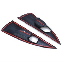 CIVIC FC5 2016-2021 IÇIN UYUMLU  IÇ KAPI KOLU ÇERÇEVESI KARBON KALIN