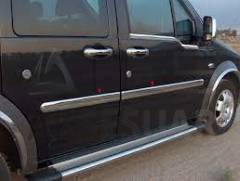 Ford Connect Krom Yan Kapı Çıtası Altı 4 Prç. 2015 Üzeri