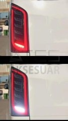 MERCEDES W447 VITO 2015-2019 MODERN LINE LED STOP - SMOKE