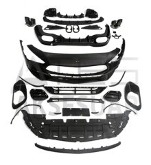 W118 CLA 45 FULL BODY KIT (ÖN TAMPON , PANJUR,DİFÜZÖR,EGZOZ)