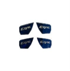 CIVIC FC5 2016-2020 IÇIN UYUMLU IÇ KAPI KOLU IÇ KAPLAMA MAVI