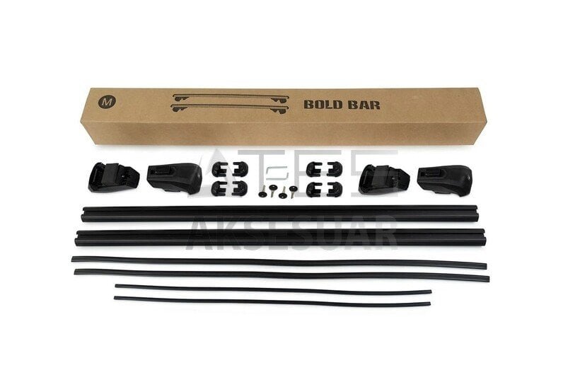 Opel Astra J Bold Bar V2 Ara Atkı Siyah 2 Parça 2010-2015 Arası