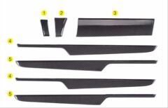 MACAN 2014-2017 IÇIN UYUMLU KARBON  FIBER KAPLAMA SETI