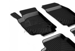 Opel Astra H 4D Havuzlu Paspas Siyah 2004 ve Sonrası