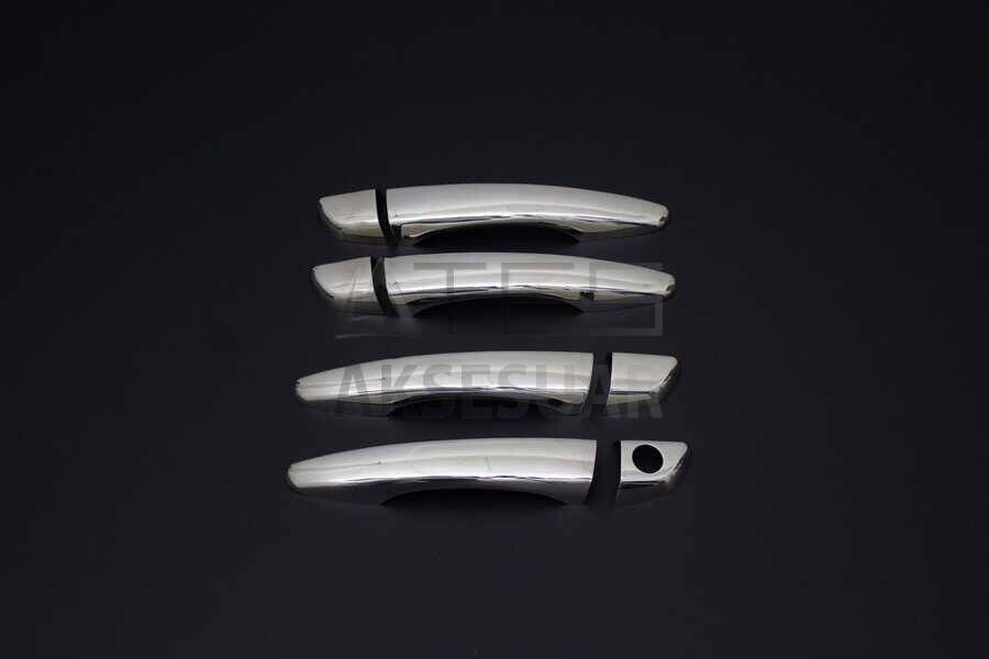 Citroen DS5 Krom Kapı Kolu 8 Parça Sensörsüz 2012-2018 Arası