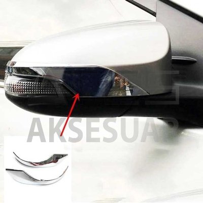 TOYOTA C-HR 2016-2019 AYNA ÇITASI NIKELAJ